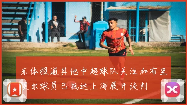 东体报道其他中超球队关注加布里埃尔球员已抵达上海展开谈判